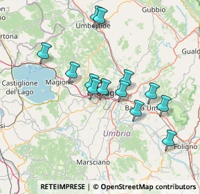 Mappa 06128 Perugia PG, Italia (13.57462)