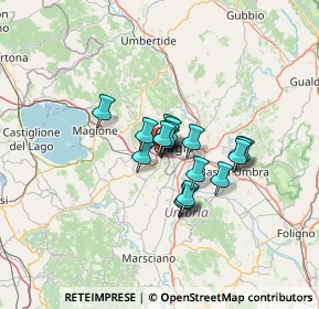 Mappa 06128 Perugia PG, Italia (8.04333)