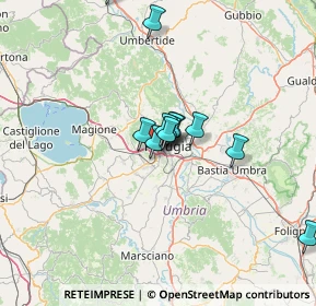 Mappa 06128 Perugia PG, Italia (10.63167)