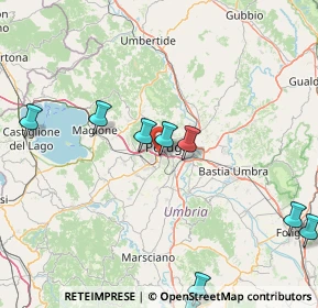 Mappa 06128 Perugia PG, Italia (27.70333)
