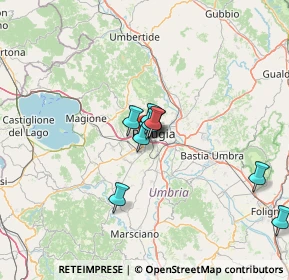 Mappa 06128 Perugia PG, Italia (28.54333)