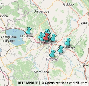 Mappa 06128 Perugia PG, Italia (6.64714)