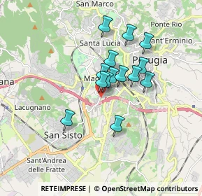 Mappa 06128 Perugia PG, Italia (1.31857)