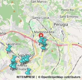 Mappa 06128 Perugia PG, Italia (2.81)
