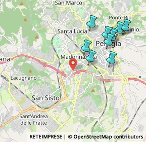 Mappa 06128 Perugia PG, Italia (2.32273)