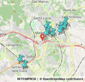 Mappa 06128 Perugia PG, Italia (2.22333)