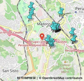 Mappa 06128 Perugia PG, Italia (0.91)
