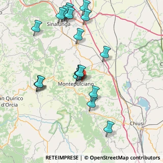 Mappa Via di San Martino, 53045 Montepulciano SI, Italia (9.169)