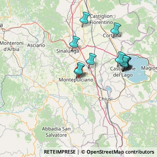 Mappa Via di San Martino, 53045 Montepulciano SI, Italia (15.66083)