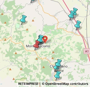Mappa Via di San Martino, 53045 Montepulciano SI, Italia (4.60583)