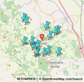 Mappa Via di San Martino, 53045 Montepulciano SI, Italia (3.048)