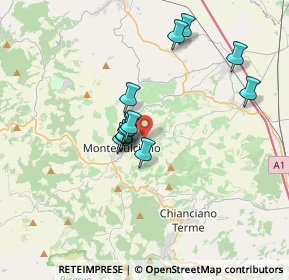 Mappa Via di San Martino, 53045 Montepulciano SI, Italia (2.86167)