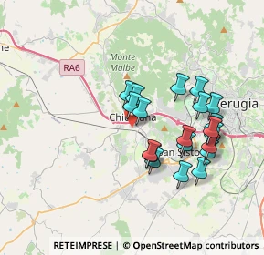 Mappa Via Luigi Pasteur, 06073 Corciano PG, Italia (3.431)