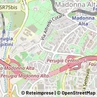 Mapa Perugia