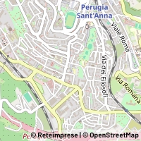 Map Perugia