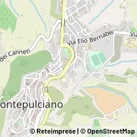 Map Montepulciano