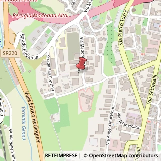 Mappa Via della Madonna Alta, 136, 06128 Perugia, Perugia (Umbria)