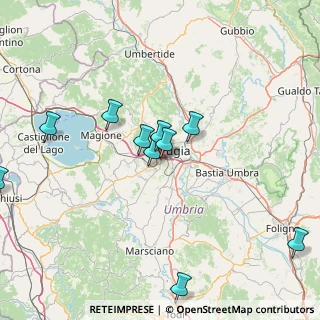 Mappa Via Michelangelo Buonarroti, 06128 Perugia PG, Italia (27.95438)