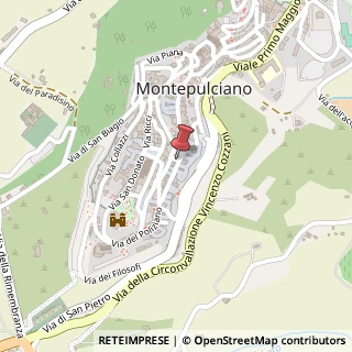 Mappa Via dell'Opio Nel Corso, 18, 53045 Montepulciano, Siena (Toscana)