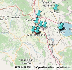 Mappa Via dell'Opio Nel Corso, 53045 Montepulciano SI, Italia (11.82882)
