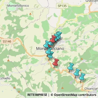 Mappa Via di S. Donato, 53045 Montepulciano SI, Italia (1.38692)