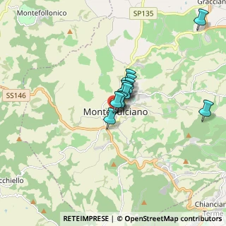 Mappa Via di S. Donato, 53045 Montepulciano SI, Italia (1.09833)