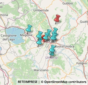 Mappa Pennetti snc, 06024 Perugia PG, Italia (7.76909)