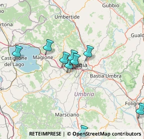 Mappa Pennetti snc, 06024 Perugia PG, Italia (27.875)