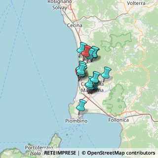 Mappa Via Lucca, 57027 San Vincenzo LI, Italia (6.9945)