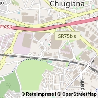 Mapa Corciano