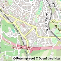 Map Perugia