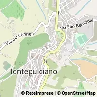 Mapa Montepulciano