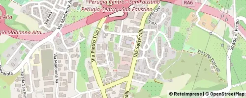Mappa Perugia
