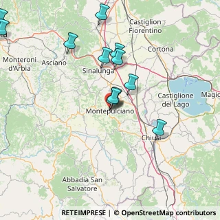 Mappa Via delle Caldaie, 53045 Montepulciano SI, Italia (17.03667)