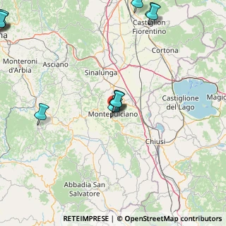 Mappa Via delle Caldaie, 53045 Montepulciano SI, Italia (24.63667)