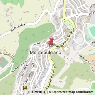Mappa Borgo Buio, 10, 53045 Montepulciano, Siena (Toscana)
