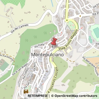 Mappa Borgo Buio, 2, 53045 Montepulciano, Siena (Toscana)