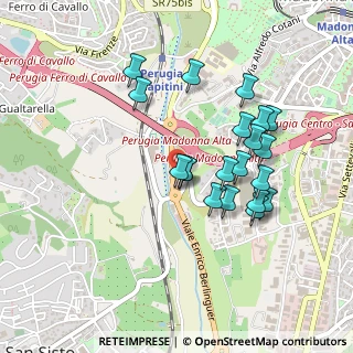 Mappa Viale Centova, 06128 Perugia PG, Italia (0.4355)