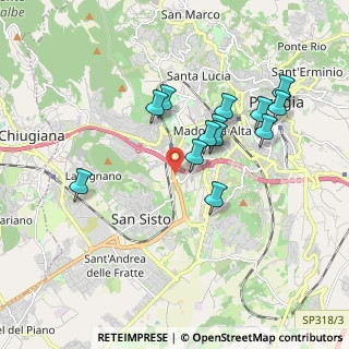 Mappa Viale Centova, 06128 Perugia PG, Italia (1.74)