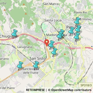 Mappa Viale Centova, 06128 Perugia PG, Italia (2.32545)