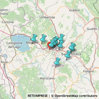 Mappa Viale Centova, 06128 Perugia PG, Italia (8.65417)
