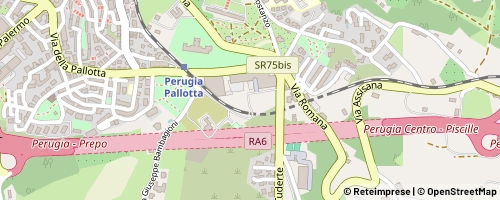 Mappa Perugia