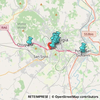 Mappa Via Tuzi, 06128 Perugia PG, Italia (2.23)