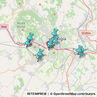 Mappa Via Tuzi, 06128 Perugia PG, Italia (2.97909)
