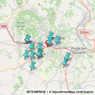 Mappa Via Tuzi, 06128 Perugia PG, Italia (3.24571)