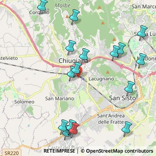 Mappa Via Sputnik, 06073 Corciano PG, Italia (2.77059)
