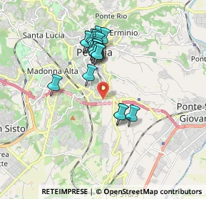 Mappa Via Silvio Pellico, 06126 Perugia PG, Italia (1.6265)