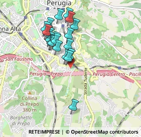 Mappa Via Silvio Pellico, 06126 Perugia PG, Italia (0.843)