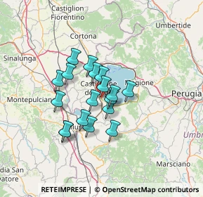 Mappa Via A. Vespucci, 06061 Castiglione del Lago PG, Italia (9.99944)