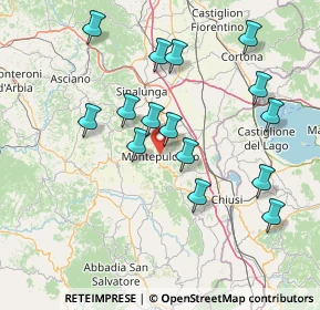 Mappa Piazza di S. Francesco, 53045 Montepulciano SI, Italia (15.52733)